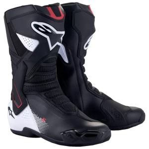 Botas Alpinestars SMX-6 V3 negro-blanco-rojo